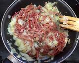 Foto del paso 1 de la receta Espinacas con jamón y queso