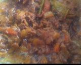 A picture of step 3 of Gobhi Chana Dal.