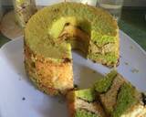 Topo Map Chiffon Cake langkah memasak 6 foto