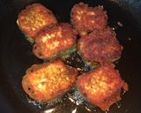 A picture of step 6 of Stuffed Paneer Pakoda.