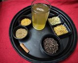 A picture of step 4 of Lemon Ginger Detox Tea (methi seeds & more).