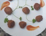 A picture of step 6 of Cabbage,carrot balls.