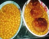 A picture of step 5 of Ragda Pattice.