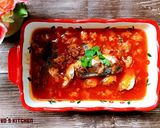 Hình bước làm 3 của món Cá hộp sốt cà xào thịt