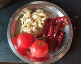 பூண்டு சட்னி (Poondu chutney recipe in tamil) ரெசிபி ஸ்டேப் 1 புகைப்படம்
