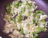 A picture of step 5 of Chilli Chicken.