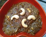 A picture of step 2 of Daliya Atta Halwa.