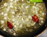 A picture of step 2 of Moong masoor ki dal.