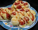 Foto langkah ke 6 dari resep Roti pisang sosis keju, tanpa ulen... empuk, pasti berhasil #indonesiamemasak.