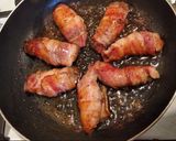 Csirkemáj baconbe tekerve 🥓 recept fázis 2 fotója