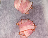 Foto do passo 6 de Trouxinha de bacon com mozarela