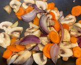 Une image de l'étape 2 de Dos d’églefin aux légumes divers de printemps.