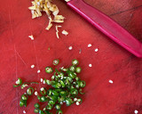 A picture of step 2 of Methi Roti with Kuttu Ata.