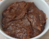 Foto do passo 1 de "Doce" de banana com pasta de amendoim