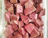 Foto langkah ke 1 dari resep 🍠Purple Sweet Potato (glutinous) pan-fry rice cake/mochi pancake🥞 | crispy, chewy (ubi ungu).
