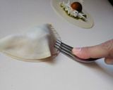 Foto del paso 5 de la receta: Empanadillas con pesto, mozzarella y tomate
