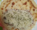 Foto del paso 5 de la receta: Crepes saladas de champiñones, tomate y queso