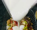 A picture of step 2 of Spicy chana chaat.