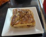 A picture of step 4 of Nutella Milk Toast.
