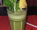 A picture of step 4 of Spinachsmoothie#weeklyjikoni challenge.