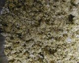 A picture of step 1 of Saunf Almond Misri Ladoo.