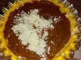 Tarta de dulce de leche y coco