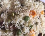 A picture of step 1 of Buttered veggies rice with Italian meat ball and potato soup.