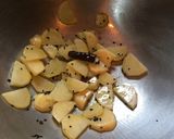 A picture of step 2 of Jhinge Posto / Ridge Gourd in Poppy Mustard Sauce.