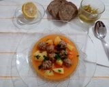 Pas rețetă Chifteluțe în zeama acră - dreasă 3 fotografie
