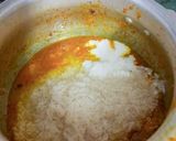 A picture of step 3 of Paneer biryani rice 🍚 😋.