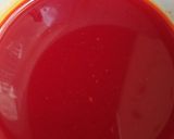 A picture of step 6 of Laal Sharbat🌹🍷.