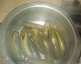 A picture of step 1 of Steamed Banana Recipe.