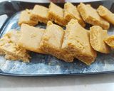 रवा बेसन बर्फी (rava besan barfi recipe in marathi) रेसिपी स्टेप 5 फोटो 