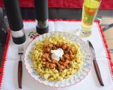 A picture of step 3 of Chicken & mushroom paprikas with Hungarian dumplings.