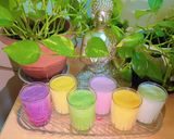 A picture of step 8 of Colourful Chaas (Buttermilk).