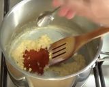 A picture of step 3 of Welsh rarebit.