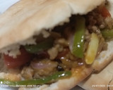 Foto del paso 8 de la receta: Fajita de filete de ternera picada con pan de pita