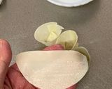 A picture of step 2 of Easter Gyoza Dumplings.
