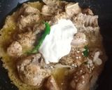 A picture of step 5 of Chicken White Karahi.