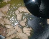 A picture of step 3 of Stir fry Potato soup.