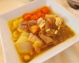 Foto del paso 6 de la receta: Cocido sin grasa con pollo a mi manera