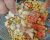 A picture of step 3 of Crunchy, spicy, and utterly festive — Chana Bhujia Chaat without chutney 🌶️✨.