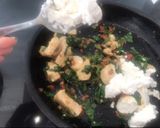 Foto del paso 3 de la receta: Pasta con pollo, espinacas y queso ricotta 🍝🥬🐔