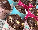 Foto del paso 9 de la receta Muffins de chocolate 🧁🍫 con trocitos de nueces