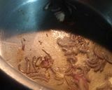 A picture of step 1 of Left over chops rice.