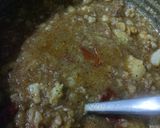 A picture of step 3 of Pav bhaji street style.