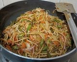 A picture of step 5 of Healthy Bowl 🥣 of Schezwan Style Millet Noodles.