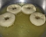A picture of step 4 of Wheat flour chocolate donuts healthy food for kids.