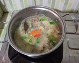 Foto langkah ke 3 dari resep Bobor pokcoy kubis tempe.