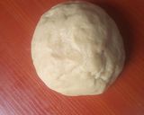 A picture of step 2 of 3 color bread.